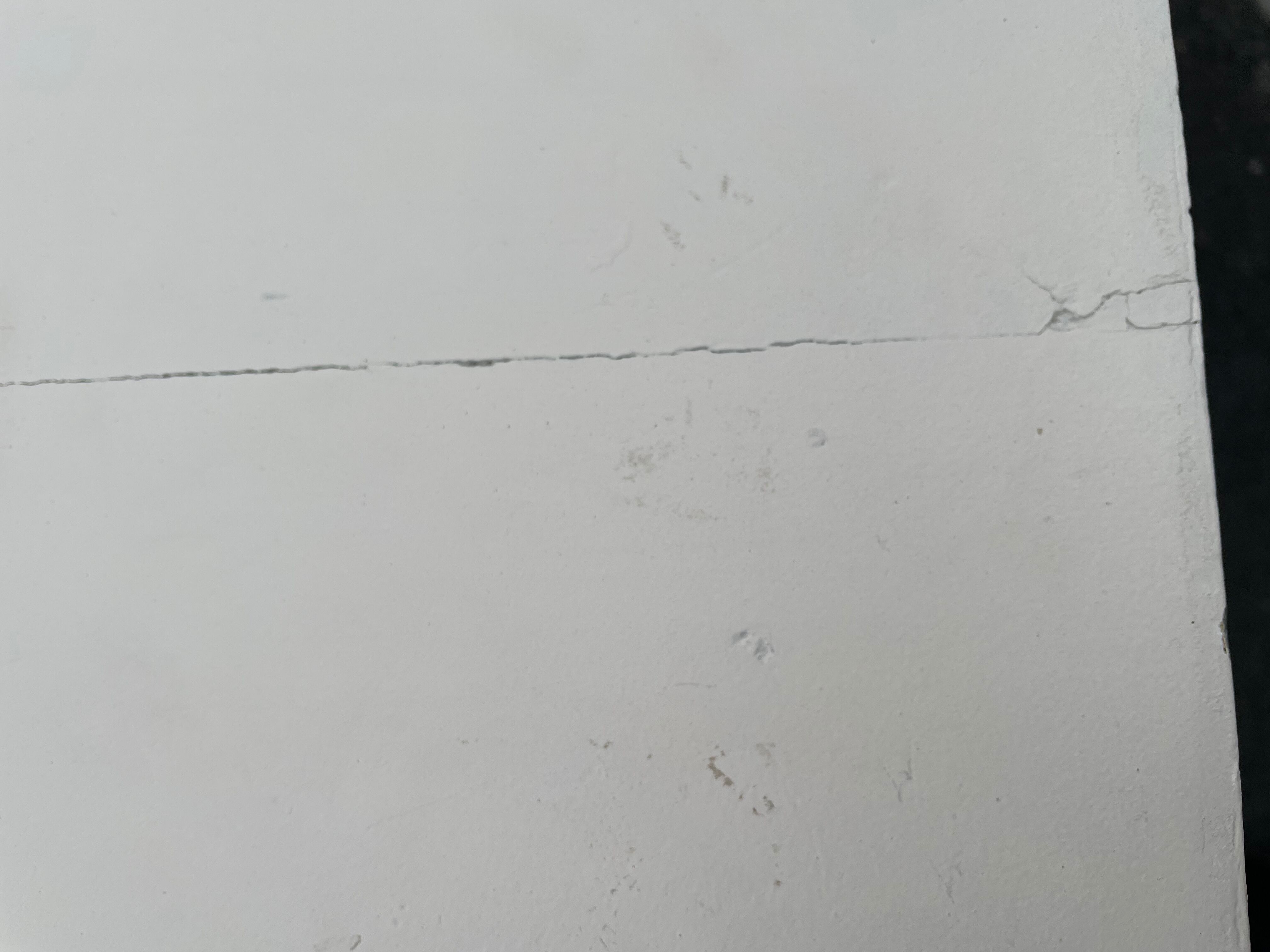 Moulded white sideboard