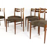 Set of 6 rosewood dining chairs 'Leinburg'