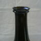 Old blown glass bottle