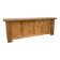 Brutalist 70's sideboard in solid elm