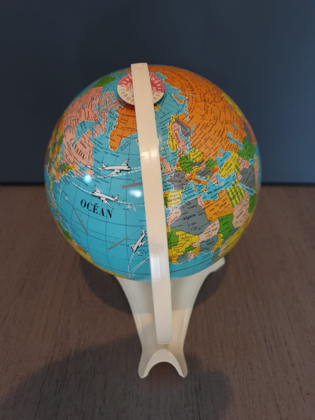 Globe Earth Mappemonde MS