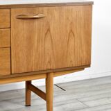 Midcentury 'Avalon' Teak Sideboard / Long John. Stylish Vintage Modern / Re