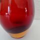 Vase doilies glass of Murano of Flavio polite 50
