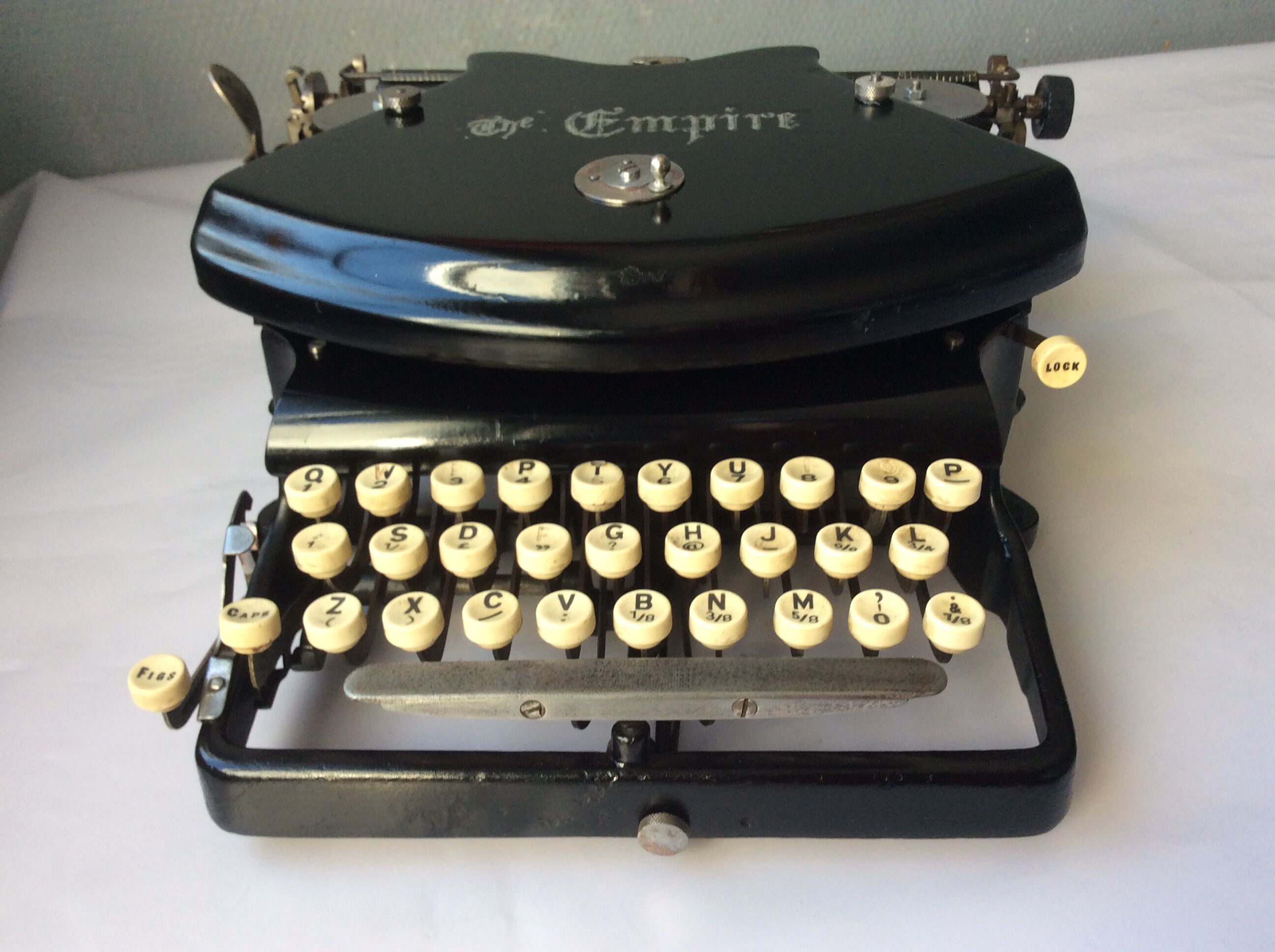 Old typewriter Empire 1892