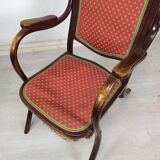 Kohn curved wood lounge