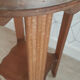 Vintage 50s harness in light walnut and marble.