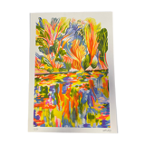 Illustration in risography Format A3