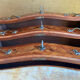 Commode de style louis xv en bois de rose début 20 eme
