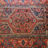 Tapis d'orient ancien persan fait main malayer 215 x 130