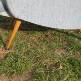 Pair of vintage armchairs, Italian design