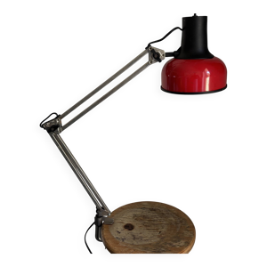 Lampe vintage 1970 architecte - acier