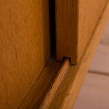 Modular oak shelving unit by Borge Mogensen for Karl Andersson & Soner