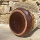 Vase en céramique West Germany effet cordage