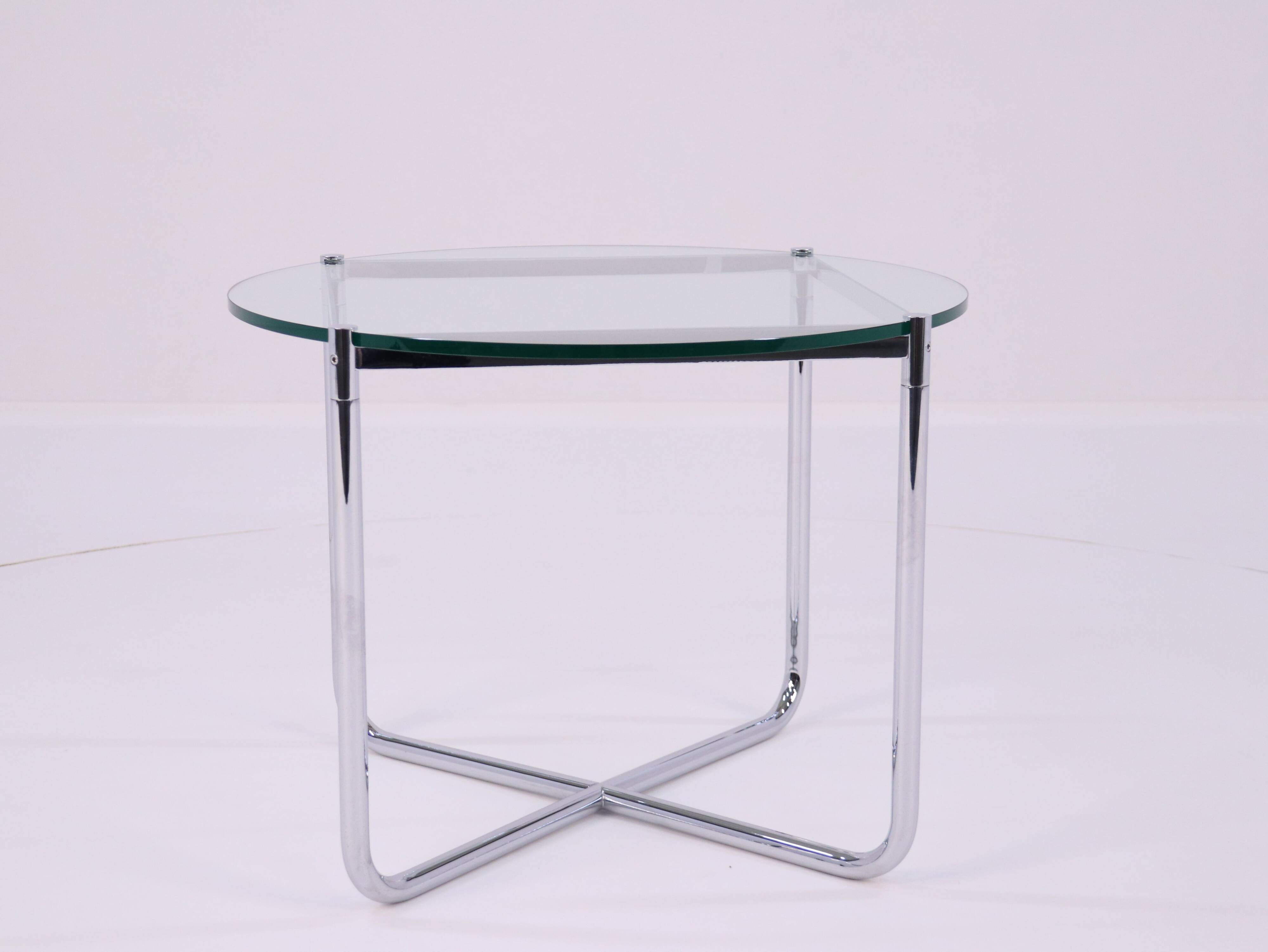 Coffee Table Model MR by Ludwig Mies van der Rohe for Knoll International, US, 1980s