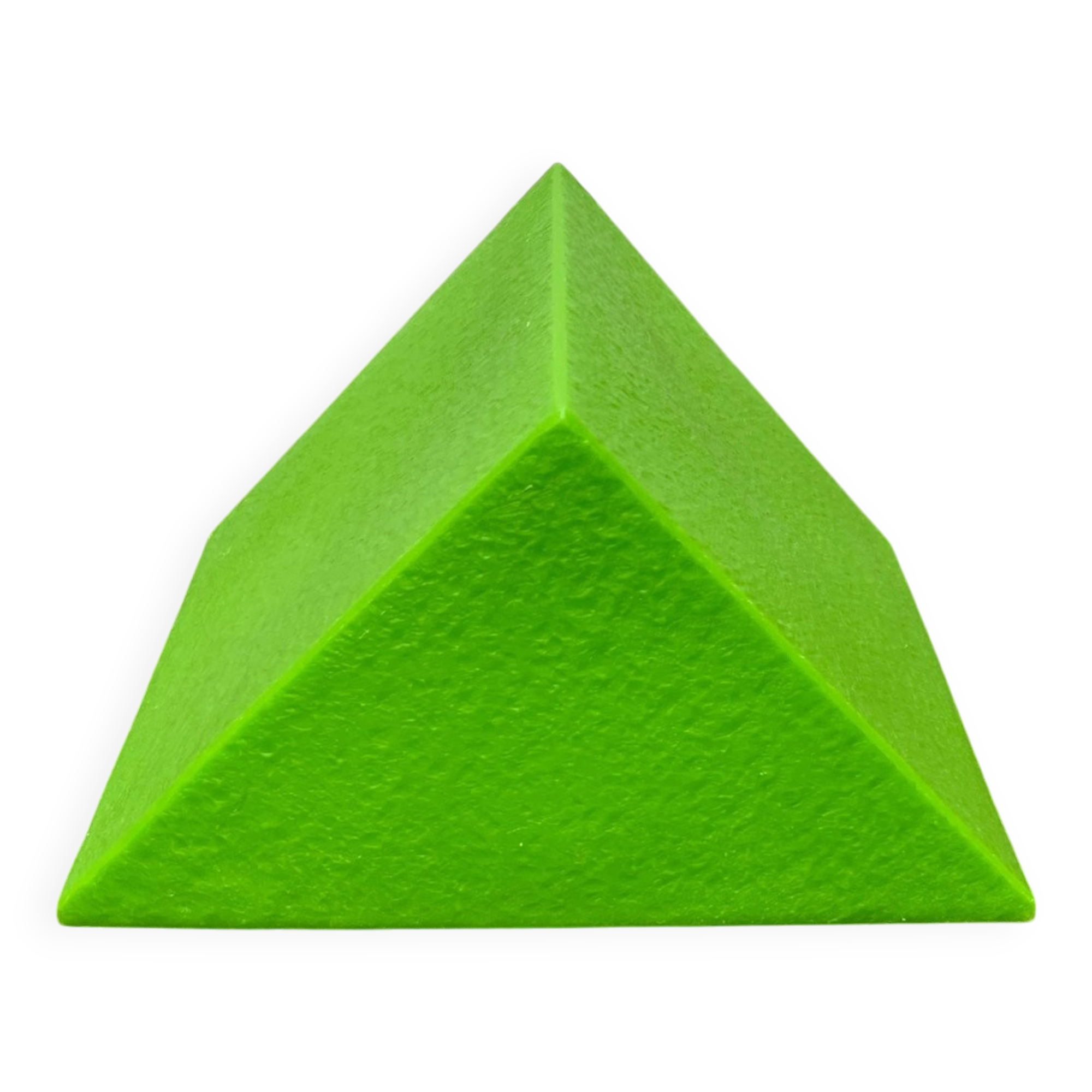 Lampe de sol ou de table en forme de prisme vert postmoderne de Heico, années 1980.
