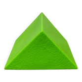Postmodern Green Prism Shape Floor or Table Lamp from Heico, 1980s