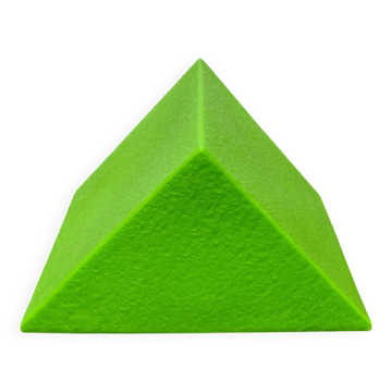 Postmodern Green Prism Shape Floor or Table Lamp from Heico, 1980s