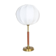 Mid-Century Modern brass and metal table lamp Ewå, Sweden, 1950s