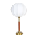 Mid-Century Modern brass and metal table lamp Ewå, Sweden, 1950s
