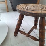 Vintage tripod stool