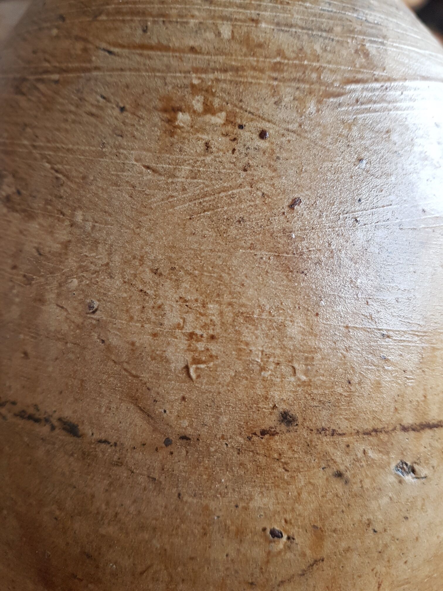 Jar jug pottery sandstone nineteenth century