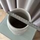 Vintage Fat Lava large vase in white ceramic – Alfred Klein Keramik