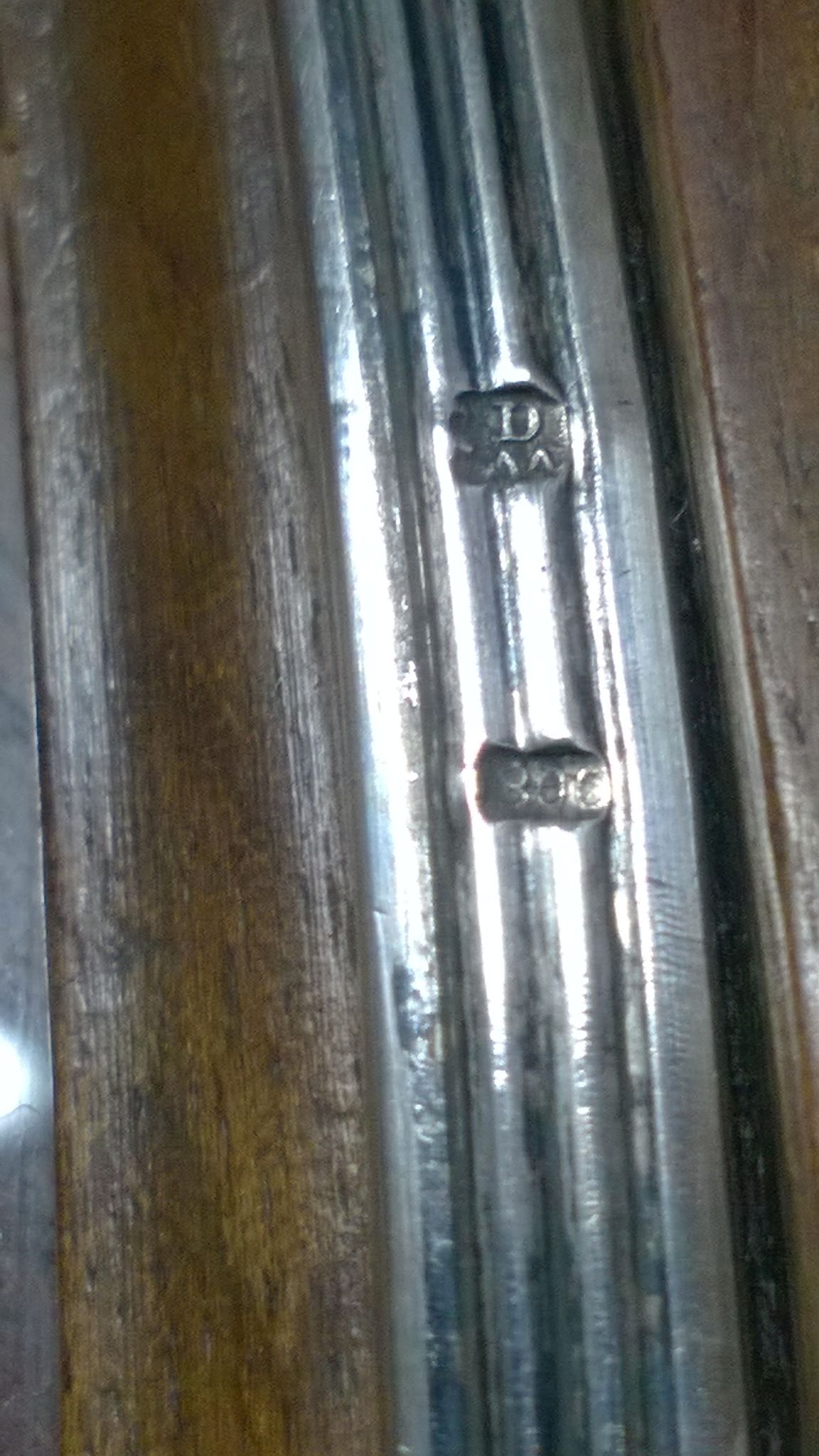 Plateau de service en bois, verre et dentelle de bruxelles