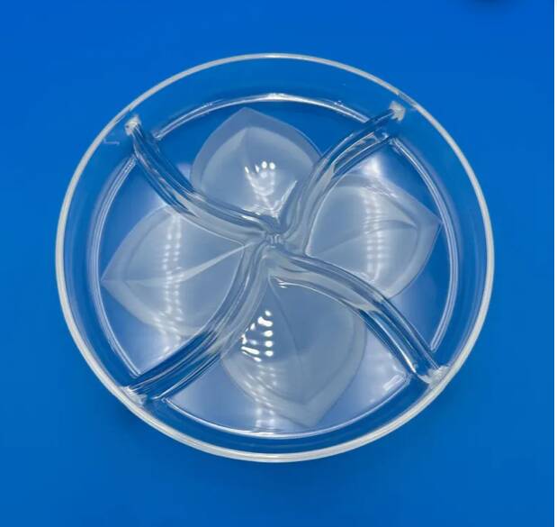 Plat de présentation en cristal JG Durand - Modèle Florence