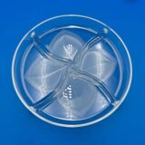 Plat de présentation en cristal JG Durand - Modèle Florence