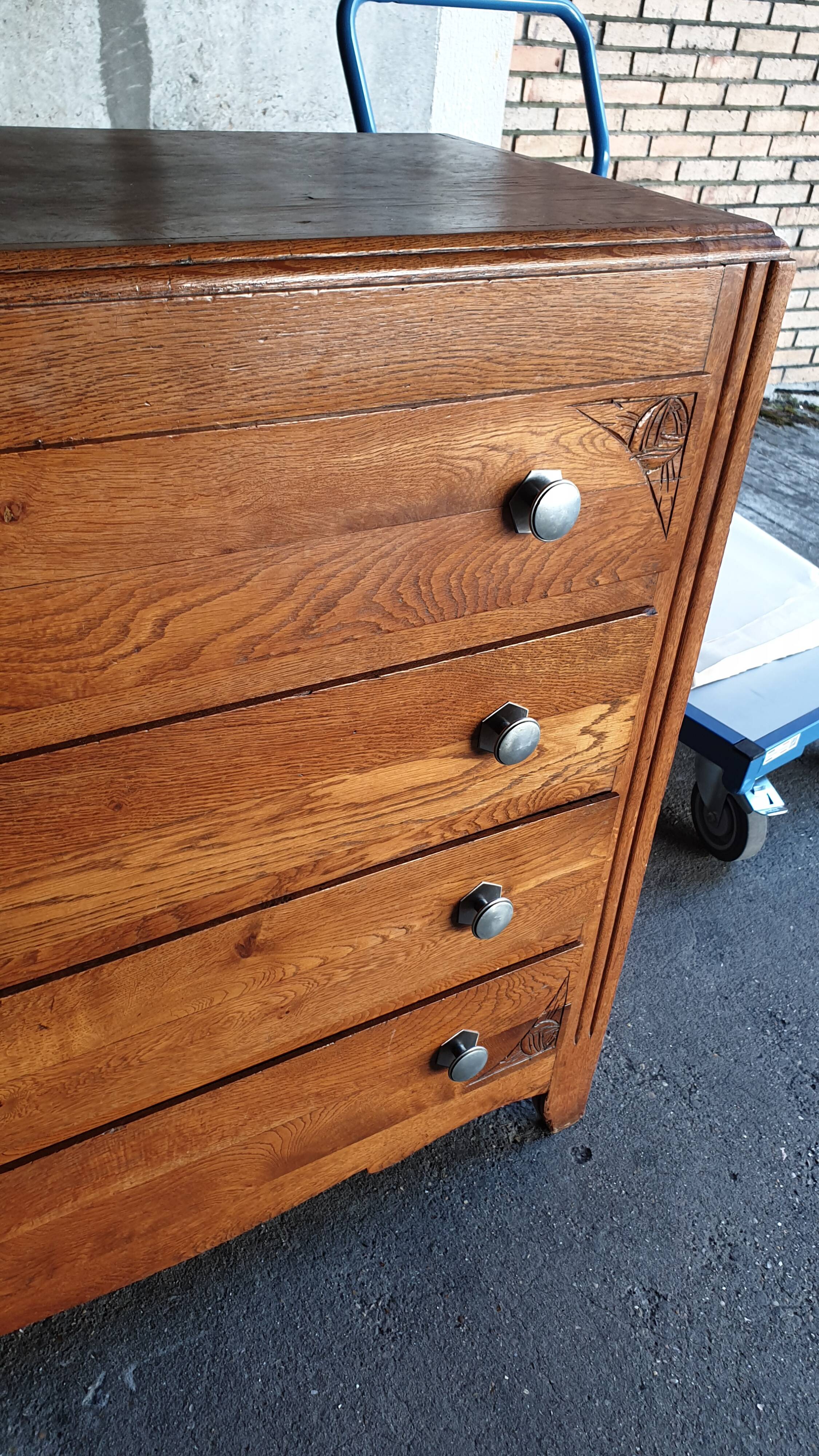 Commode 4 tiroirs année 40