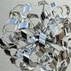 Sculptural chrome suspension design