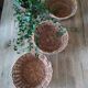 Vintage woven wicker basket