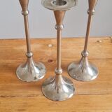 Set of 3 Scandinavian candle holders