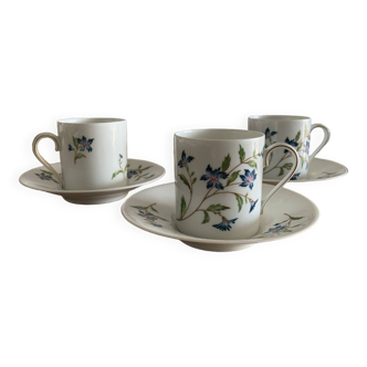 lot 3 tasses ancienne fabrique royale limoges france porcelaine en parfait etat