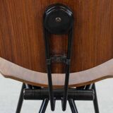 PAIR FOLDING-CHAIRS S88 BY OSVALDO BORSANI FOR TECNO