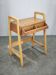 Table d'appoint en chêne tchèque des années 1960 avec tiroir de rangement intégré