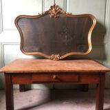 Golden vintage mirror