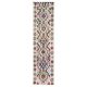 1970s Vintage Turkish Hand-Knotted Wool Cotton Beige Runner Rug 91x350
