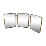 Barber triptych 21x49cm mirror