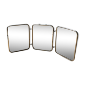 Barber triptych 21x49cm mirror