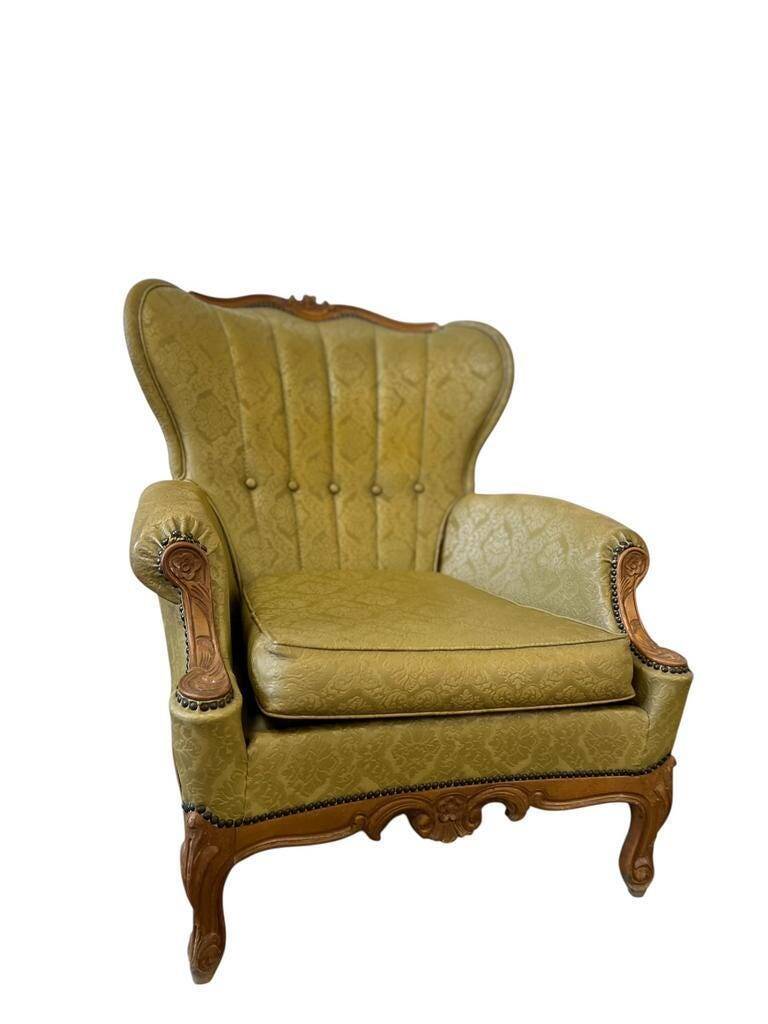 Vintage baroque one-seater armchair