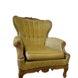 Vintage baroque one-seater armchair