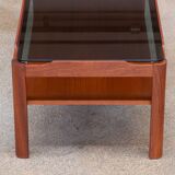 Scandinavian coffee table in teak 112cm