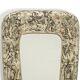 Beautiful Mid-Century Modern Wall Mirror with a Silver-Plated Frame