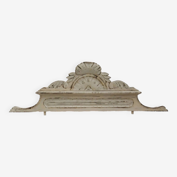 Art Nouveau pediment wood furniture patina furniture ornament