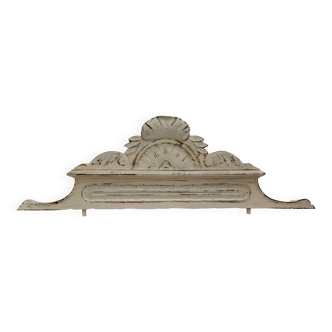 Art Nouveau pediment wood furniture patina furniture ornament