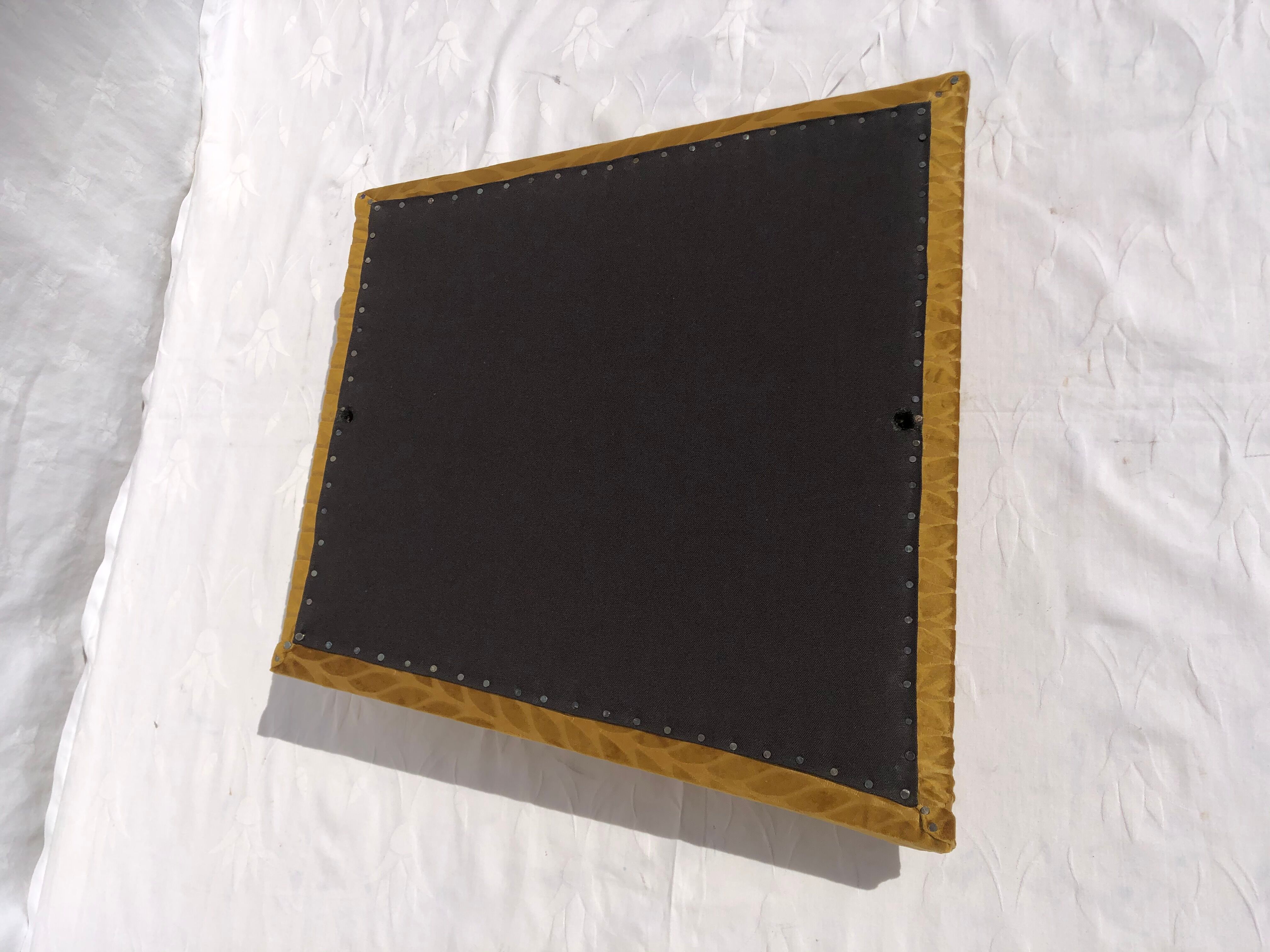 Old black desk chair