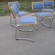 Ensemble de cinq chaises, Italie, années 1970