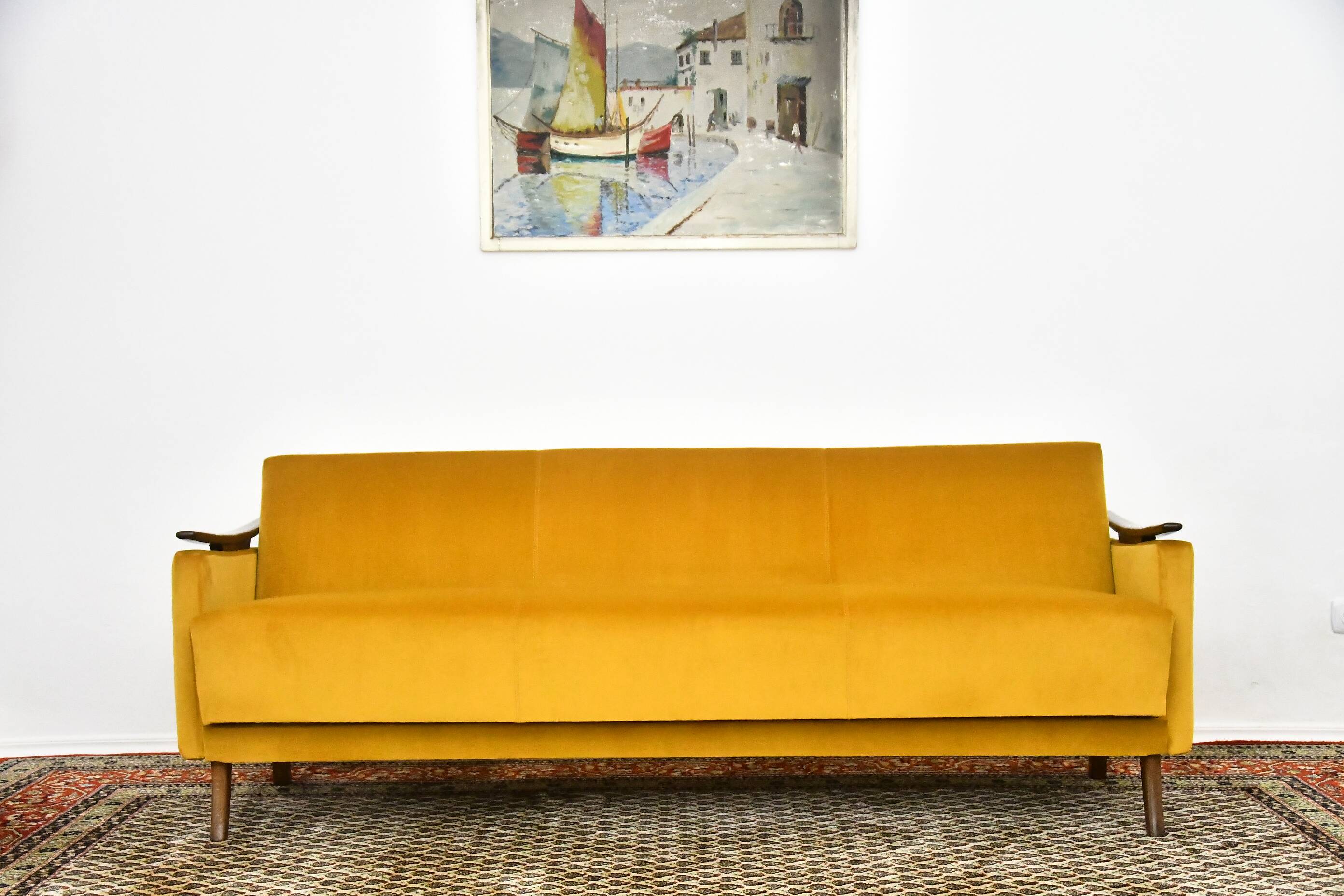 Folding Sofa in the Scandinavian style, 1960s