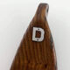 Pair of vintage Telemarking wooden skis, retro decoration